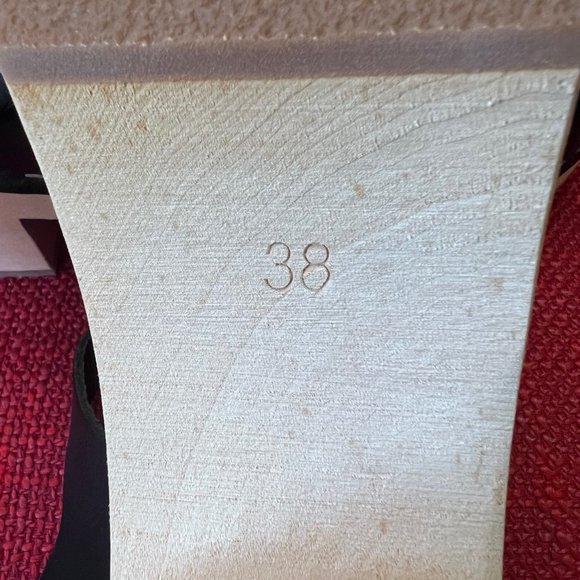 Swedish Hasbeens Black Sandals - NEVER WORN!!! - Picture 6 of 6